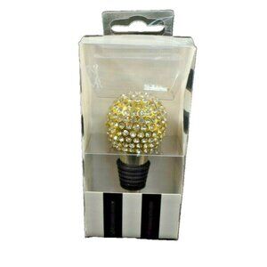 ThirstyStone Gold Dome Shaped Bling Wine Stopper New in Package